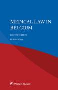 Cover of Medical Law in Belgium