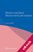 Cover of Privacy and Data Protection Law in Japan (eBook)