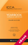 Cover of Yearbook Commercial Arbitration 2022: Volume 47 (eBook)