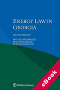 Cover of Energy Law in Georgia (eBook)