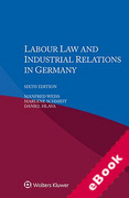Cover of Labour Law and Industrial Relations in Germany (eBook)