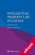 Cover of Intellectual Property Law in Canada (eBook)