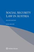 Cover of Social Security Law in Austria