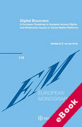Cover of Digital Bouncers: A European roadmap to navigate access rights and moderation issues on social media platforms (eBook)