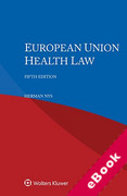 Cover of European Union Health Law (eBook)