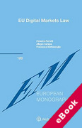 Cover of EU Digital Markets Law (eBook)