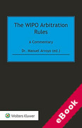 Cover of The WIPO Arbitration Rules: A Commentary (eBook)