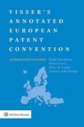 Cover of Visser's Annotated European Patent Convention updated to 01.04.2025