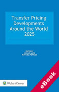 Cover of Transfer Pricing Developments Around the World 2025 (eBook)