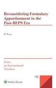 Cover of Reconsidering Formulary Apportionment in the Post-BEPS Era