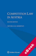 Cover of Competition Law in Austria (eBook)