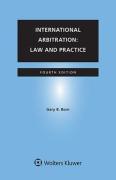 Cover of International Arbitration: Law and Practice