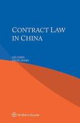 Cover of Contract Law in China