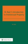 Cover of Dr. Baer’s Introduction to Intellectual Property
