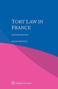 Cover of Tort Law in France