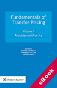 Cover of Fundamentals of Transfer Pricing, Volume 1: Principles and Practice (eBook)