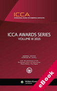Cover of ICCA Awards Series, Volume III (2025) (eBook)