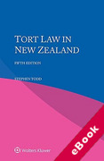 Cover of Tort Law in New Zealand (eBook)