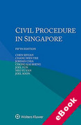 Cover of Civil Procedure in Singapore (eBook)