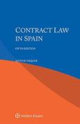 Cover of Contract Law in Spain