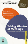 Cover of Taking Minutes of Meetings