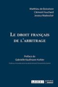 Cover of Le droit francais de l'arbitrage