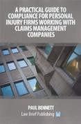Cover of A Practical Guide to Compliance for Personal Injury Firms Working With Claims Management Companies
