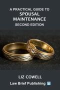 Cover of A Practical Guide to Spousal Maintenance