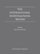 Cover of The International Investigations Review