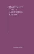 Cover of The Investment Treaty Arbitration Review