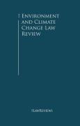 Cover of The Environment and Climate Change Law Review