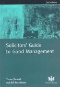 Cover of Solicitors' Guide to Good Management