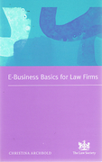 Cover of E-Business Basics for Law Firms