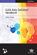 Cover of The CLSA Duty Solicitors' Handbook