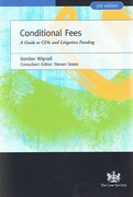 Cover of Conditional Fees: A Guide to CFAs and Litigation Funding