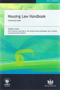 Cover of Housing Law Handbook: A Practical Guide