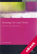 Cover of Strategy for Law Firms: After the Legal Services Act (eBook)