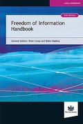 Cover of Freedom of Information Handbook