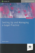 Cover of Setting Up and Managing a Legal Practice