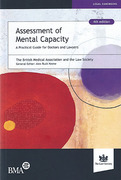 Cover of Assessment of Mental Capacity: A Practical Guide for Doctors and Lawyers