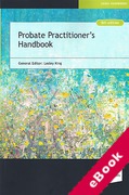 Cover of Probate Practitioner's Handbook (eBook)