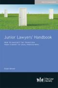 Cover of Junior Lawyers' Handbook: How to Navigate the Transition from Student to Legal Professional
