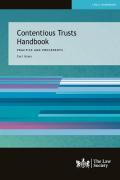 Cover of Contentious Trusts Handbook: Practice and Precedents