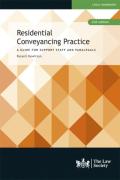 Cover of Residential Conveyancing Practice: A Guide for Support Staff and Paralegals