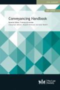 Cover of The Law Society's Conveyancing Handbook
