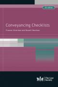 Cover of Conveyancing Checklists