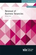 Cover of Renewal of Business Tenancies: A Practical Guide