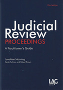 Cover of Judicial Review Proceedings: A Practitioner's Guide