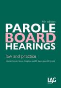 Cover of Parole Board Hearings: Law and Practice