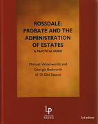 Cover of Rossdale: Probate and the Administration of Estates: A Practical Guide